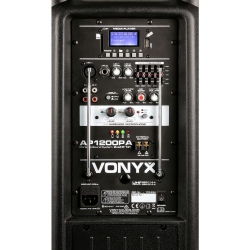 Kolumna mobilna z mikrofonami ,600W, Vonyx, AP1200PA